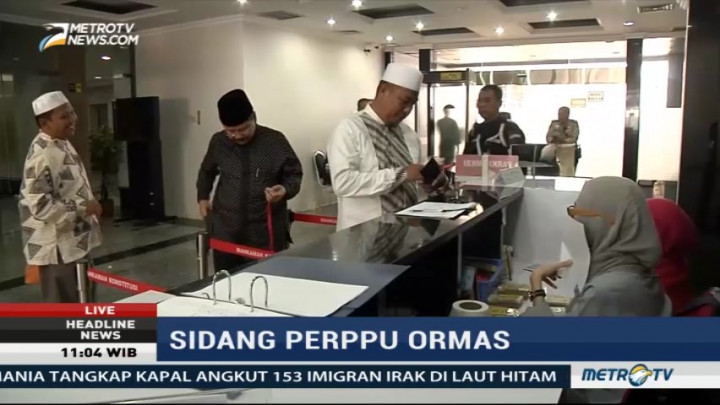 HTI Hadirkan Dua Saksi dalam Sidang Perppu Ormas