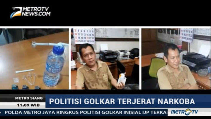 Politisi Golkar Indra J Piliang Ditangkap karena Narkoba
