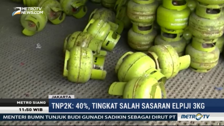 PNS DKI Diminta Tak Gunakan Gas 3 Kg Bersubsidi