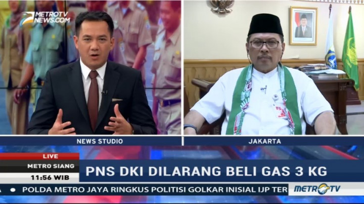 PNS DKI Diharapkan Jadi Pelopor Pengguna Gas 5,5 Kg