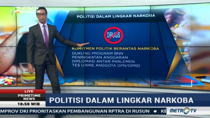 Politisi dalam Lingkar Narkoba
