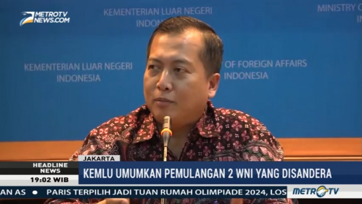 Dua WNI Sandera Abu Sayyaf Diserahkan ke Keluarga