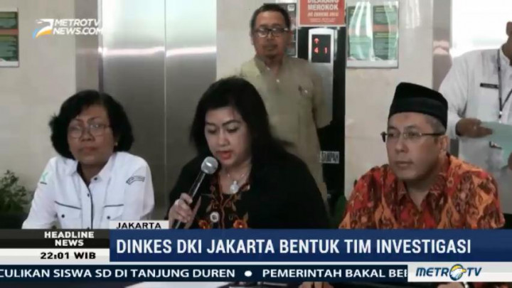 Dinkes DKI Bentuk Tim Investigasi Kematian Bayi Debora