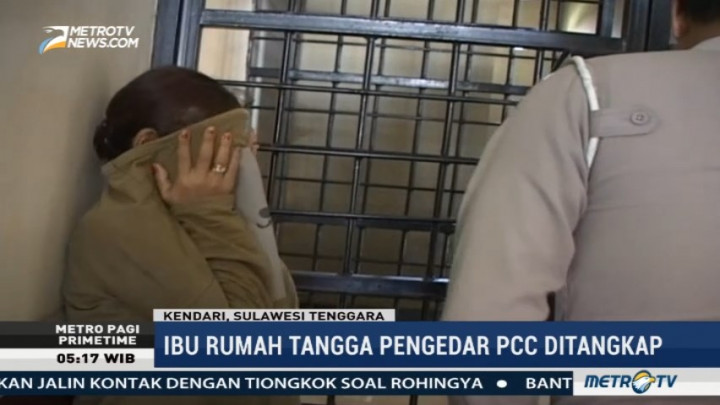 Terduga Pengedar Pil PCC Seorang Ibu Rumah Tangga