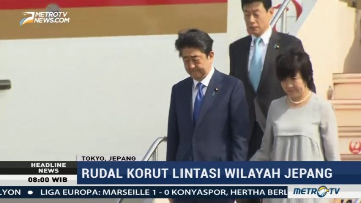 Korut Kembali Luncurkan Rudal Lewati Jepang