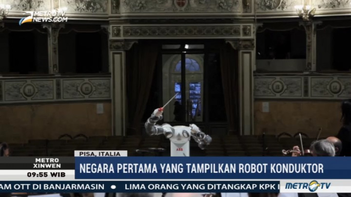Robot YuMi Jadi Konduktor Orkestra di Italia