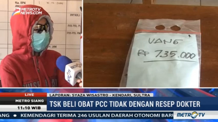 Pengedar Mengaku Tak Tahu Obat PCC Telah Dilarang