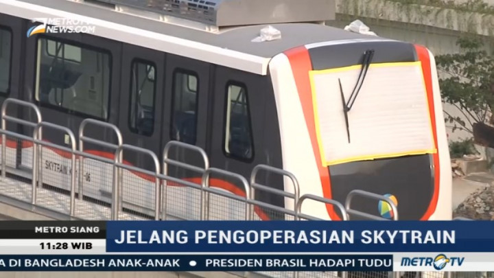 Besok, Skytrain Bandara Soetta Mulai Beroperasi