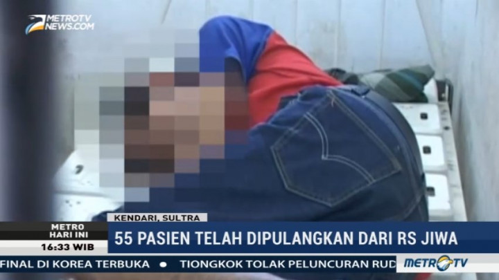 55 Korban PCC di RSJ Kendari Telah Dipulangkan