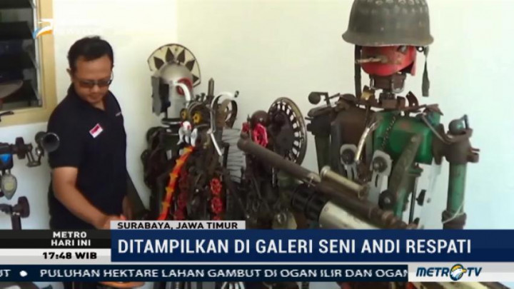 Berkarya dengan Logam Bekas