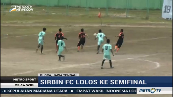 Sirbin FC Melaju ke Semi Final Liga Santri Nusantara