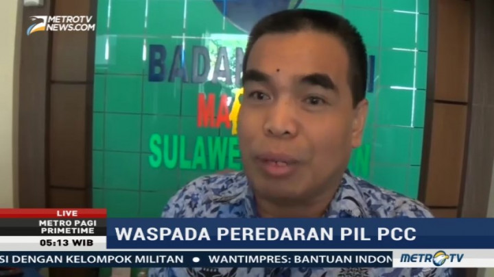 BPOM Sulsel Rekomendasikan Cabut Izin Usaha Farmasi Penjual PCC