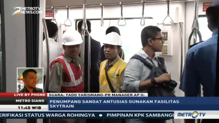 Skytrain Bandara Soetta Ditargetkan Beroperasi Penuh Desember 2017