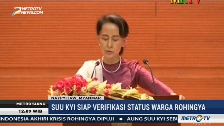Aung San Suu Kyi Kutuk Kekerasan Terhadap Etnis Rohingya