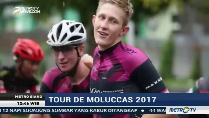 Marcus Culey Juara Etape I Tour de Moluccas 2017