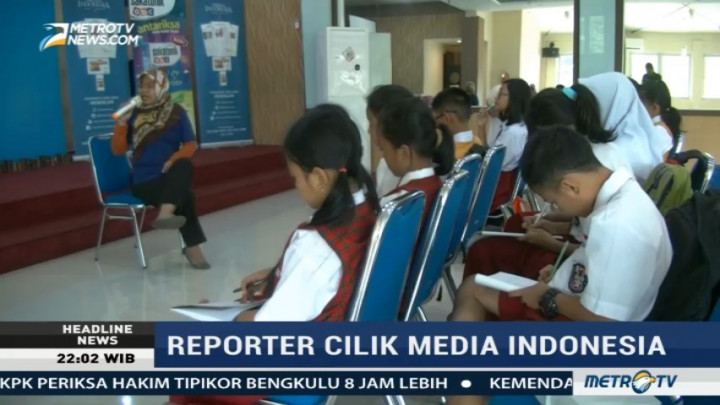 Media Indonesia Gelar Pelatihan Reporter Cilik di Malang