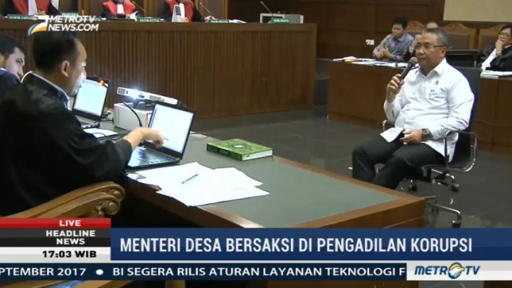 Mendes Bantah Temui Auditor BPK Terkait Suap