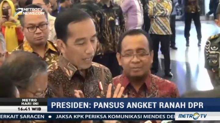Jokowi: Pansus Angket KPK Ranah DPR