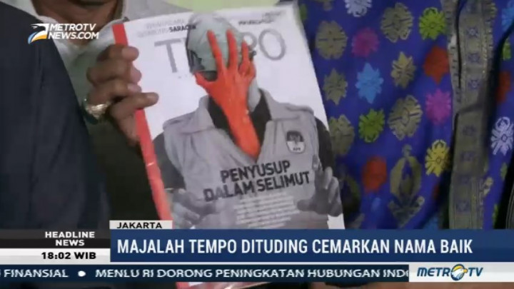 Majalah Tempo Dilaporkan ke Dewan Pers