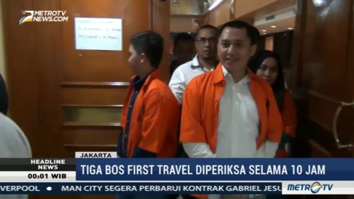 Diperiksa Selama 10 Jam, Bos First Travel Dicecar 16 Pertanyaan