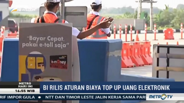 BI Rilis Aturan Biaya <i> Top Up </i> Uang Elektronik