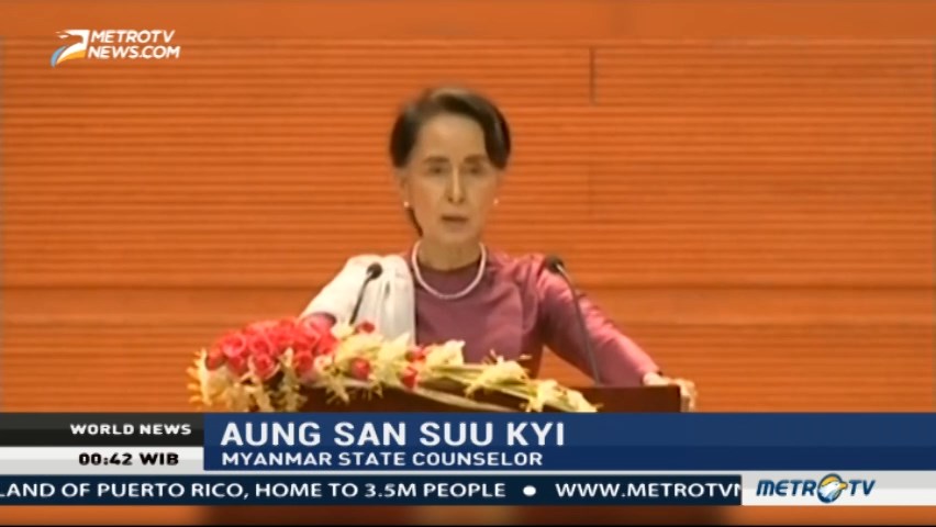 Aung San Suu Kyi Draws Mixed Reviews for Speech on Rohingya Crisis