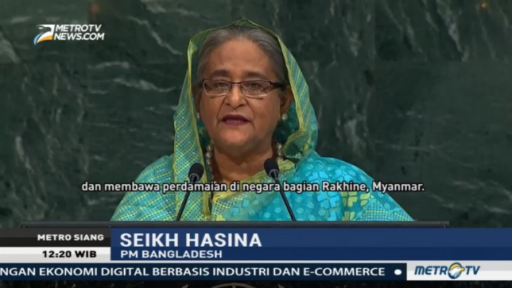 PM Bangladesh Tuntut Myanmar Bertanggung Jawab