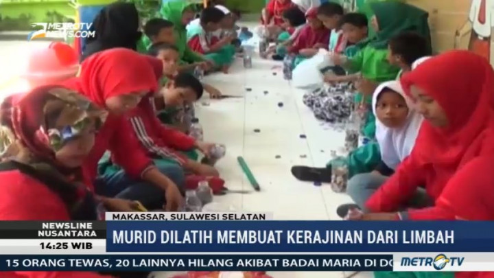 Belajar Daur Ulang Limbah Sejak Usia Dini