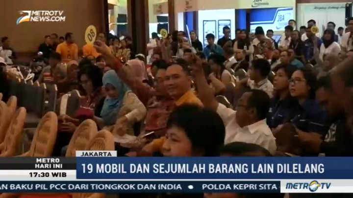 Ratusan Warga Ikuti Lelang Barang Rampasan KPK