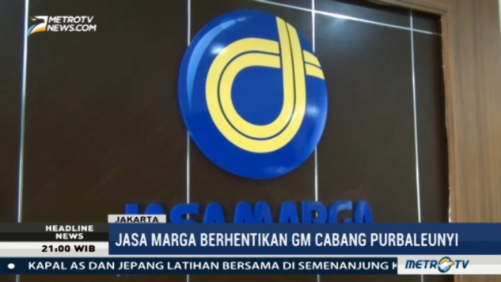 Jadi Tersangka, GM Jasa Marga Purbaleunyi Diberhentikan