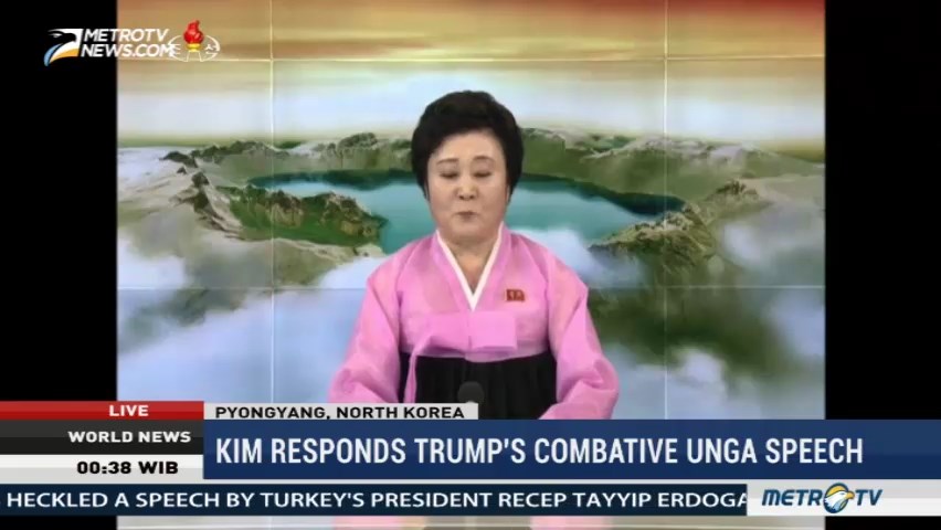 Kim Jong-un Responds Trump's Combative UNGA Speech