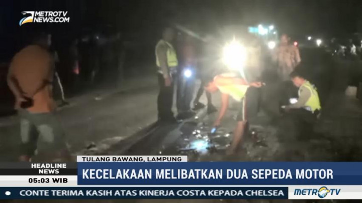 Kecelakaan Maut di Tulang Bawang, Dua Tewas