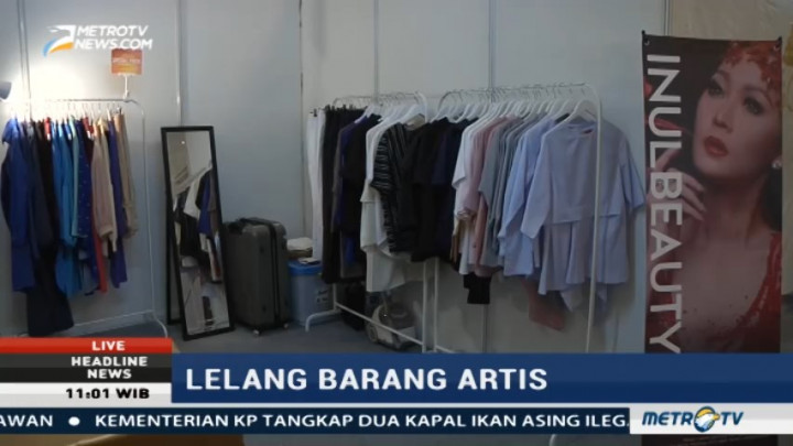 Barang-barang Pribadi Artis Dilelang di JCC