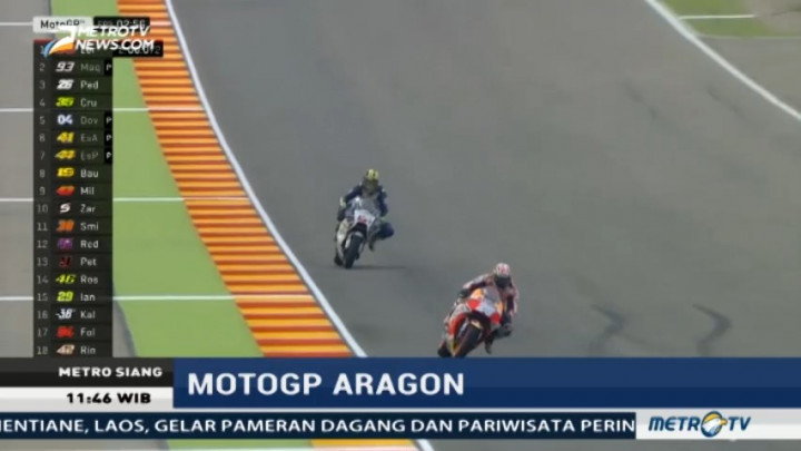 Dani Pedrosa Tercepat di Latihan Kedua MotoGP Aragon