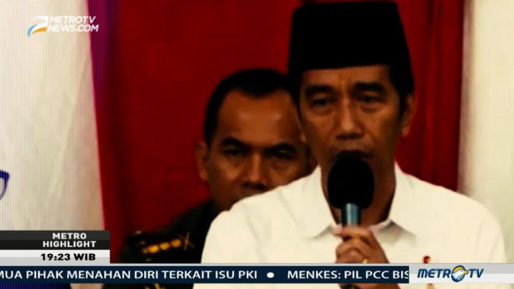Janji Presiden Berantas Komunisme