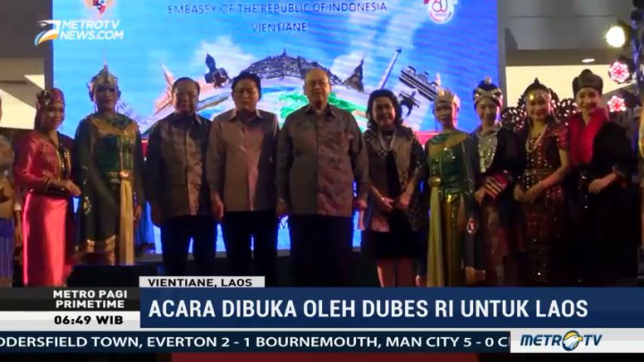 Indonesia-Laos Peringati 60 Tahun Hubungan Diplomatik