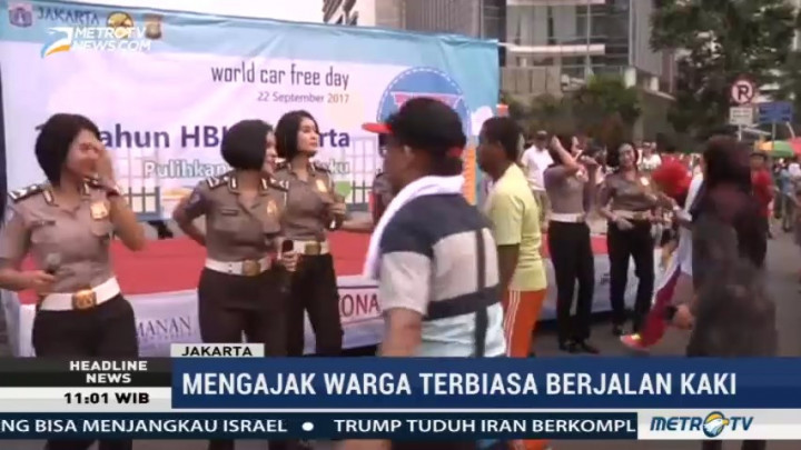 Pemprov DKI Peringati HUT ke-15 Car Free Day