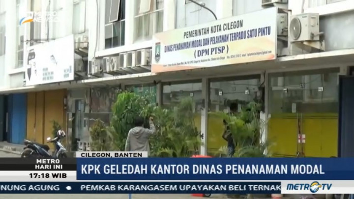 Geledah DPM PTSP Cilegon, KPK Sita Sejumlah Dokumen