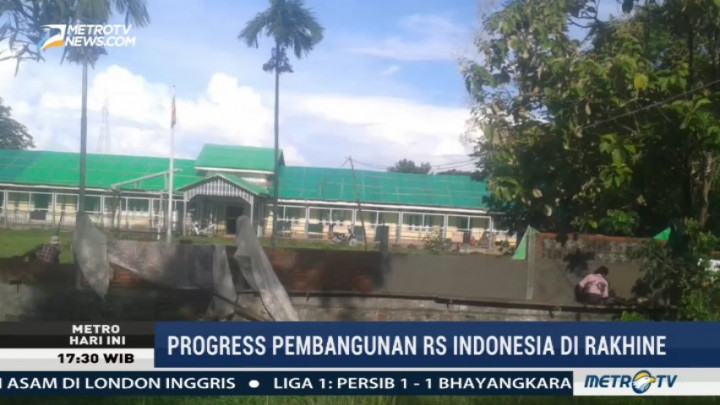 Tahap Pertama Pembangunan RS Indonesia di Rakhine Telah Selesai