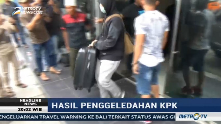 KPK Amankan Dua Koper Barang Bukti Dugaan Suap Wali Kota Cilegon