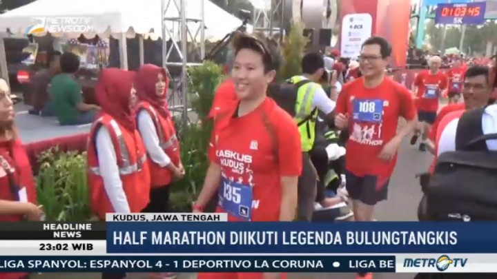Tontowi/Liliyana Ikuti Kejuaraan Lari Half Marathon di Kudus