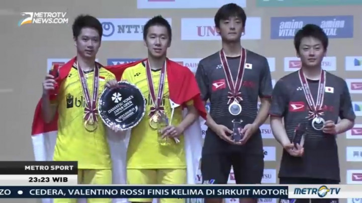 Kevin/Marcus Juara Jepang Terbuka 2017