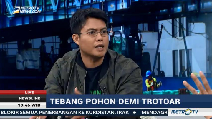 Tebang Pohon Demi Trotoar (2)