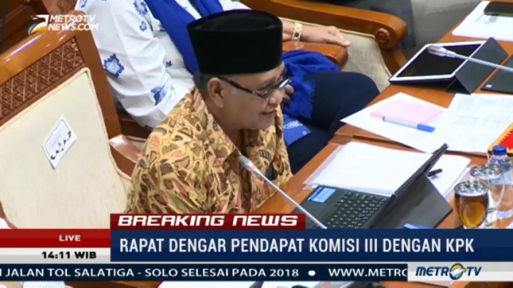 Agus Rahardjo: Tidak Ada Tebang Pilih dalam OTT