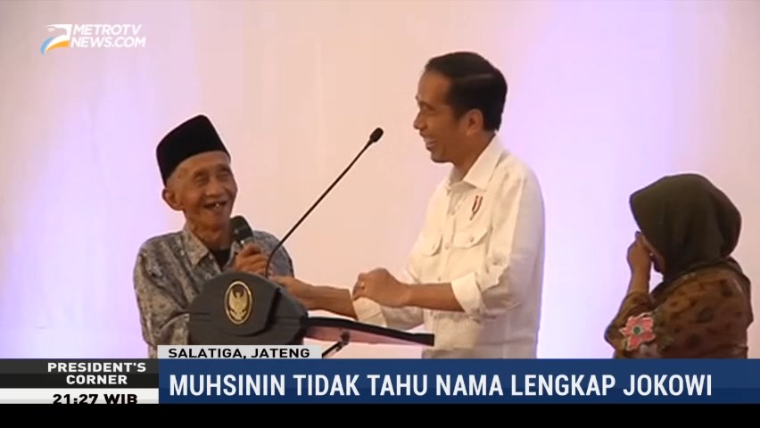 Kakek Ini Tidak Tahu Nama Lengkap Presiden Jokowi