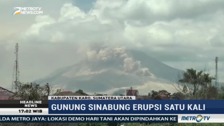 Gunung Sinabung Erupsi