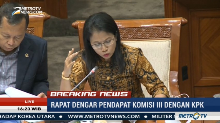 Anggota Komisi III Pertanyakan Indikator KPK untuk Hentikan Penyidikan