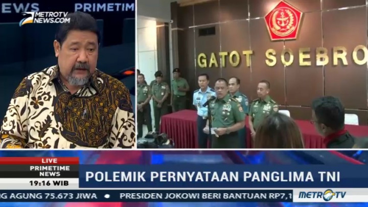 Setara Institute: Pernyataan Panglima Bikin Gaduh & Sebarkan Ketakutan