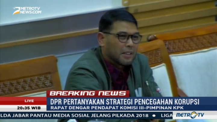 Nasir Djamil: Pencegahan Korupsi oleh KPK Hasilnya Tak Terasa