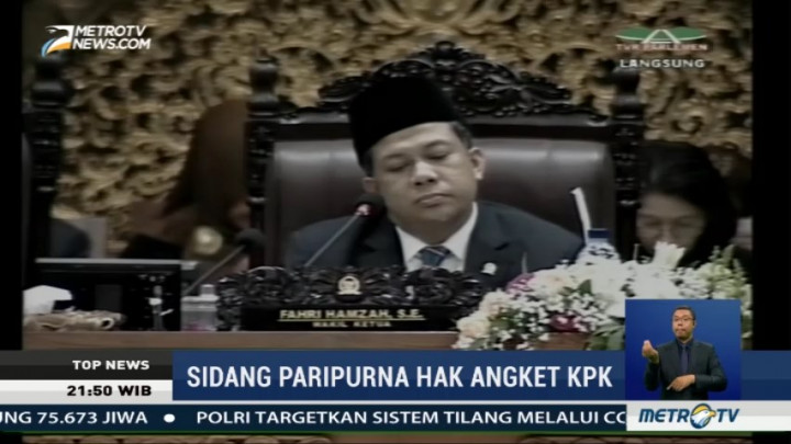 Saling Sindir PKS Vs Fahri Hamzah di Sidang Paripurna
